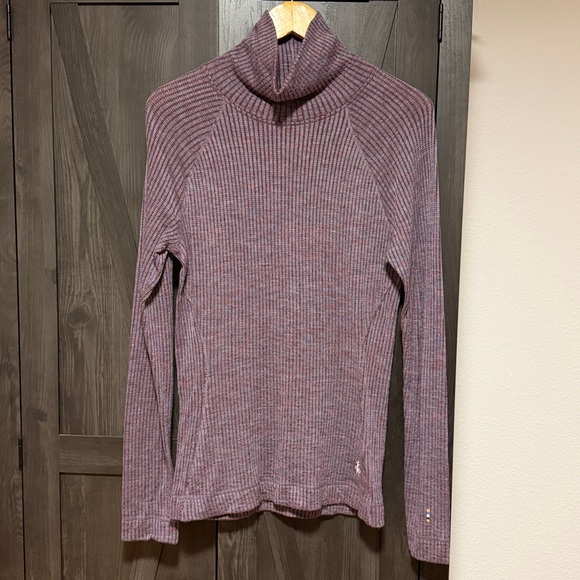 Smartwool Standard Thermal Rib Merino Turtleneck top - Picture 4 of 9